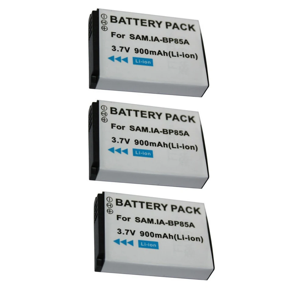 4 шт./лот высококачественный 3 7 в 900 мАч BP 85A Сменный аккумулятор для Samsung PL210 WB210 SH100