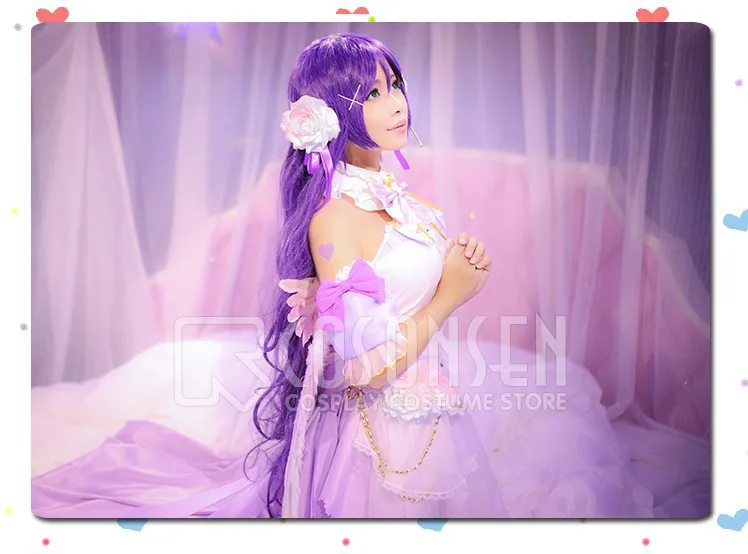 COSPLAYONSEN Love Live! Белый день Святого Валентина Пробуждение платье Nozomi Tojo Косплей Костюм Любой размер на заказ