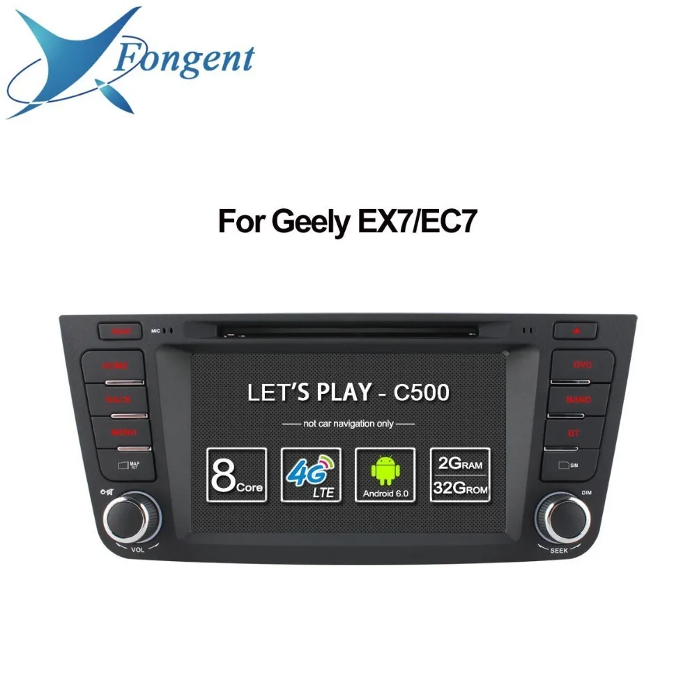

for Geely Emgrand GX7 EX7 X7 Android Unit Radio Stereo Multimedia Player 1 2 din DVD GPS Navigator Carplay Intelligent System