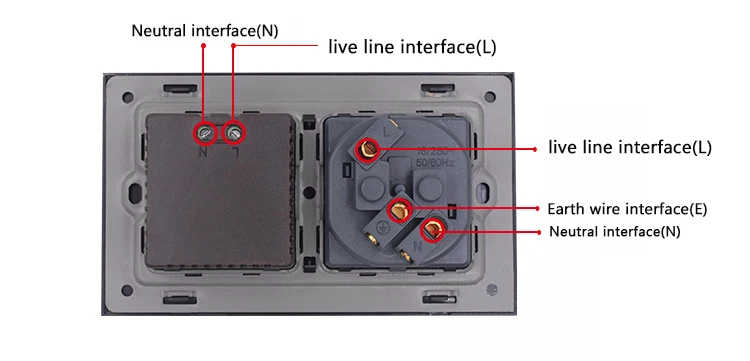 ЕС Германия двойной USB настенная электрическая розетка, 13A порт адаптер питания розетки панель Универсальный штекер, панель из закаленного стекла