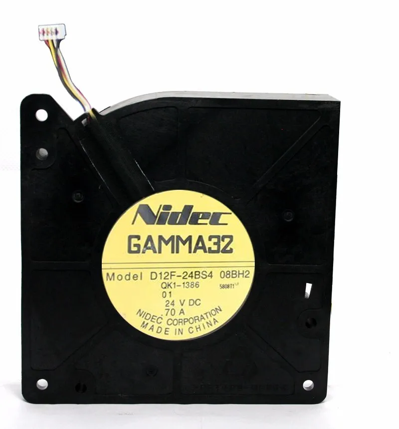 

Original GAMMA32 D12F-24BS4 12CM 12032 DC 24V 0.70A turbo blower cooling fan