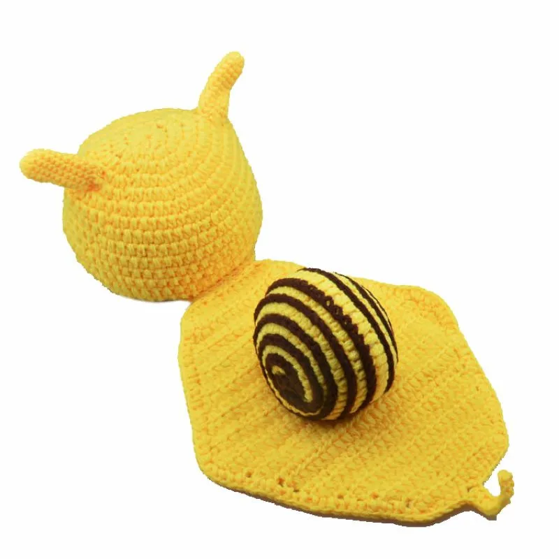 かわいい赤ちゃんカタツムリかぎ針編みビーニーハット服幼児新生児手作りカタツムリ赤ちゃんの写真撮影の小道具 Baby Photography Props Photography Propsbaby Snail Aliexpress