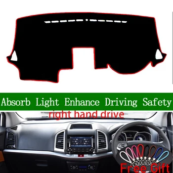

For JAC REFINE S3 2013 2014 2015 2016 Right Hand Drive Dashboard Cover Car Stickers Dash Mat Carpet Interior Accessories