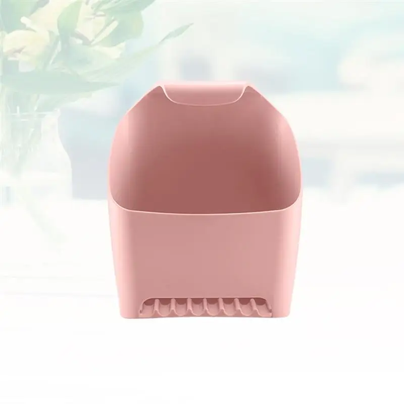 Подвесной держатель для зубной щетки, беспробный стакан для зубных щеток, органайзер стойка-кейс для домашней ванной комнаты(розовый