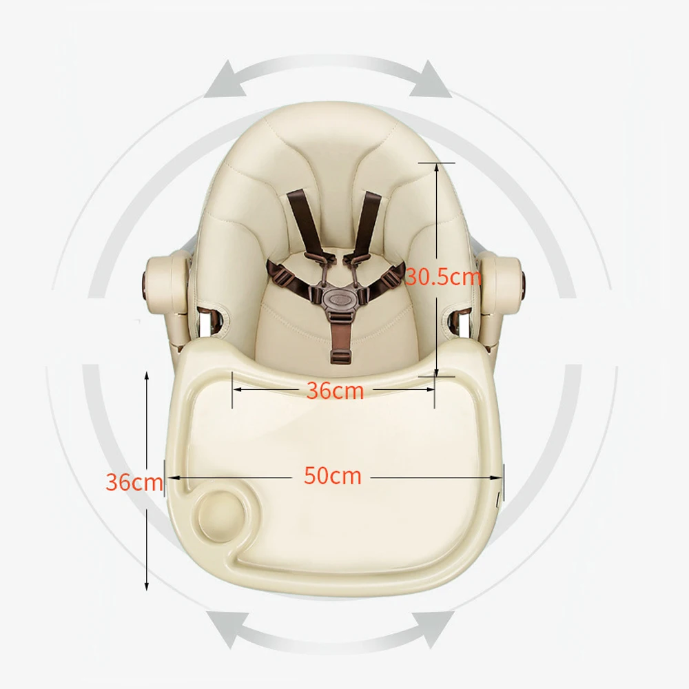 Многофункциональное детское кресло для кормления, портативный обеденный стол для младенцев, регулируемый детский стол, легкий складной стульчик для кормления