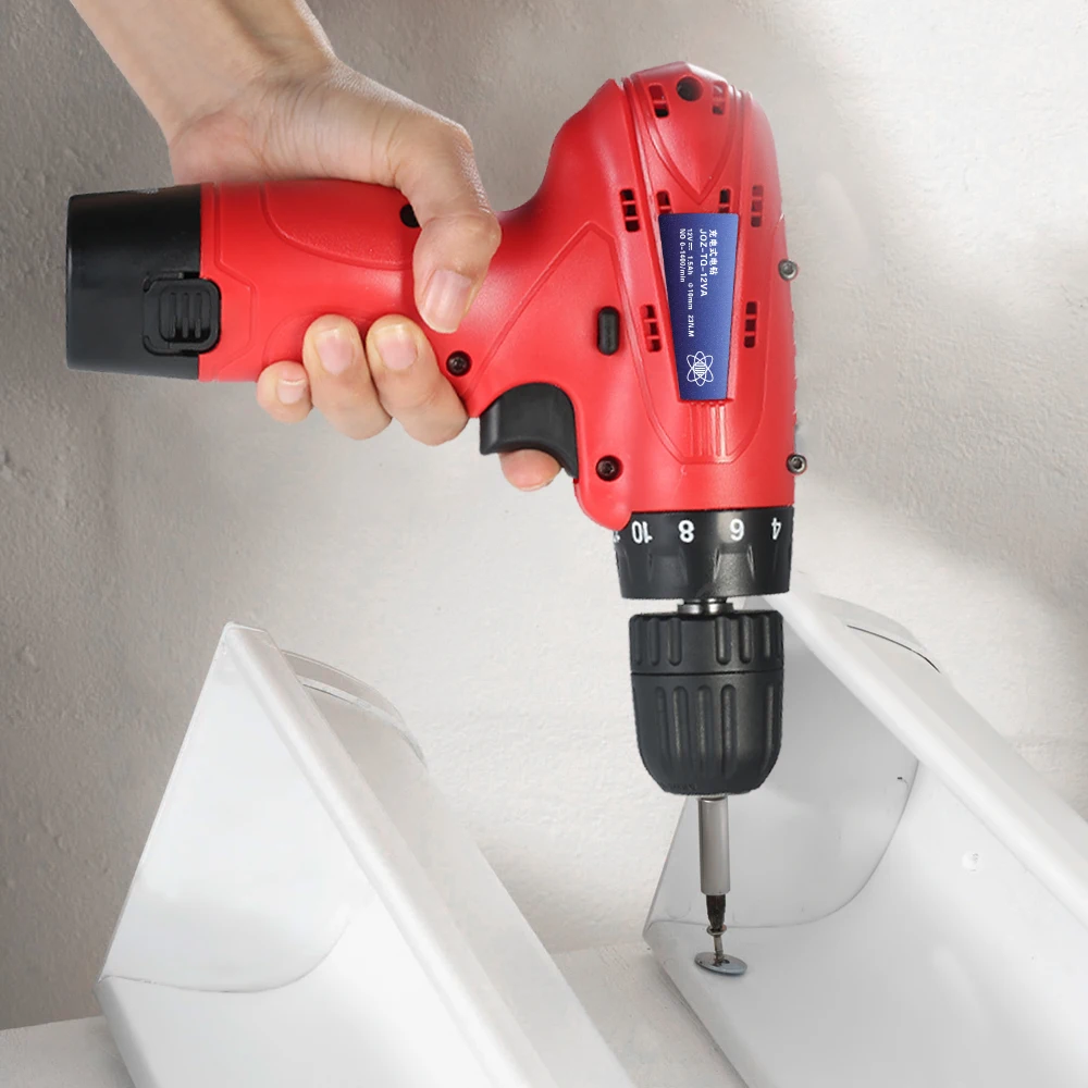 

12V DC power tools Electric Drill engraver hand tools DIY Lithium-Ion Battery Screwdriver rechargeable Cordless Drill