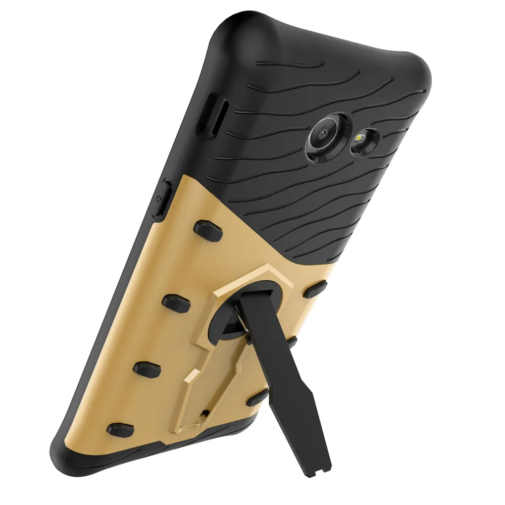 

mobile cell phone Sniper Hybrid Robot Armor ShockProof 360 Kickstand Back Soft Case Cover For samsung galaxy j5 2017