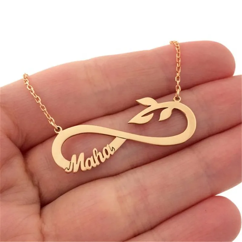 1pcs Infinity Custom Name Pendant 