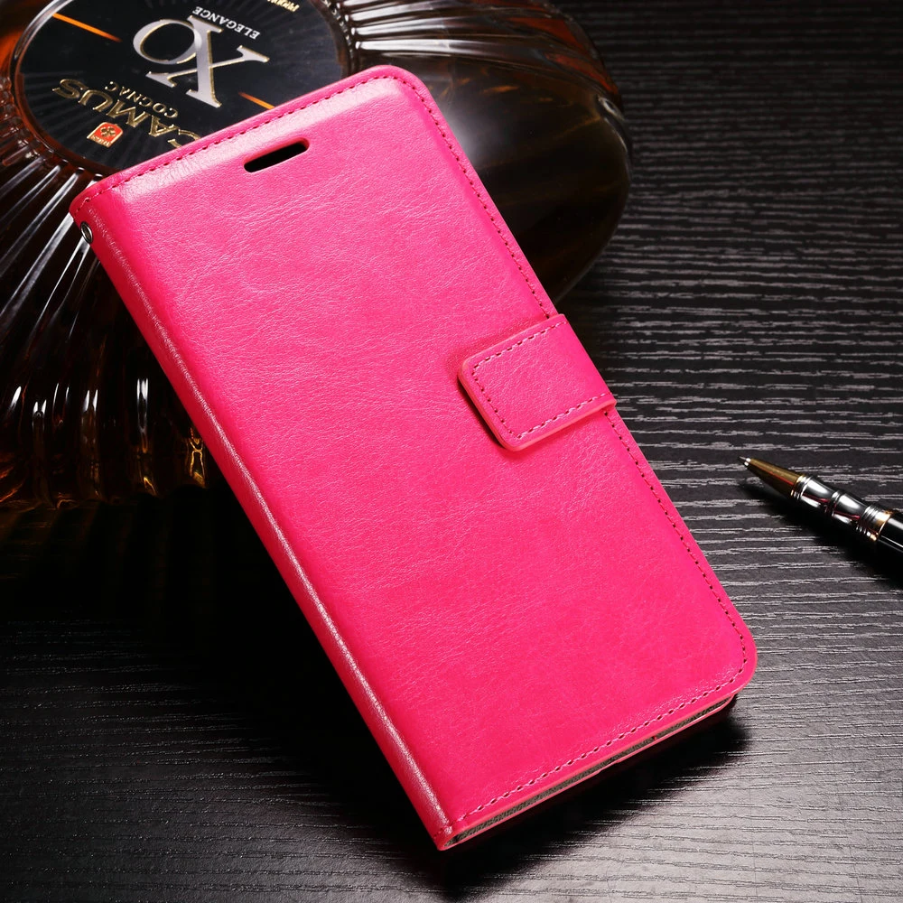 Роскошные Ретро кожа Защитный флип Бумажник Обложка Телефон Сумки для Google Pixel 6 P телефонные чехлы для Google Pixel 2 3 XL чехол - Цвет: Розовый
