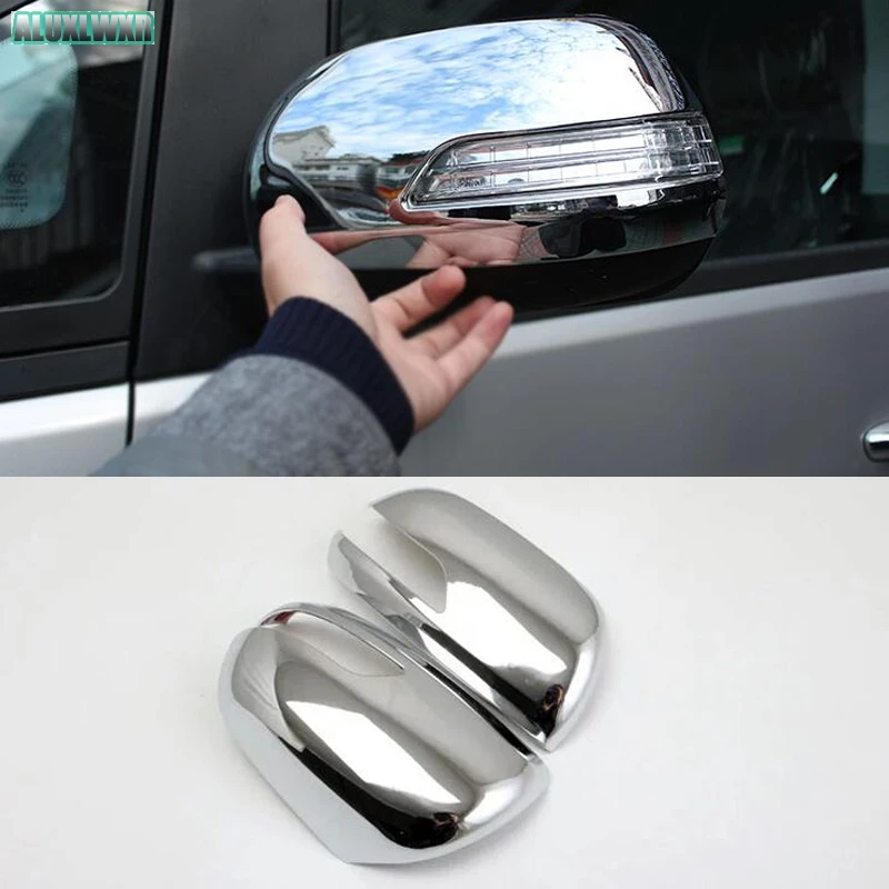 

Outside Door Rearview Mirror Decoration Protector Shell Cover Housing car Accessories For JAC M4 2016 2017 2018 Car-styling