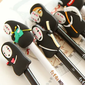 

Japaness Cartoon Movie Actor Gelpen Cute Creative Gel Pen No Face Man Gelpen 0.5mm School Office Stationery Gifts Smooth Writing