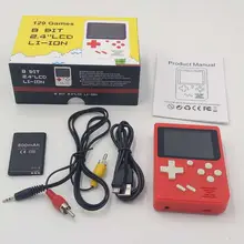 KaRue мини портативная игровая консоль для PXPPVPGame Bulit 129/168/400 игр