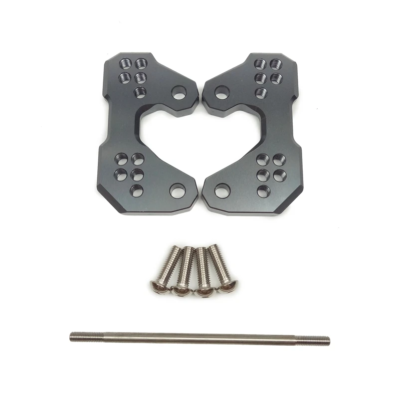 For Yamaha YZF R3 R25 MT-03 2014 2015 2016 Motorcycle Rearset Rear set Replacement Base Mounting Bracket Plate CNC-machined (3)