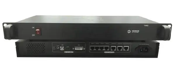 Linsn TS952 полноцветная коробка отправителя с четырьмя сетевыми выходными портами