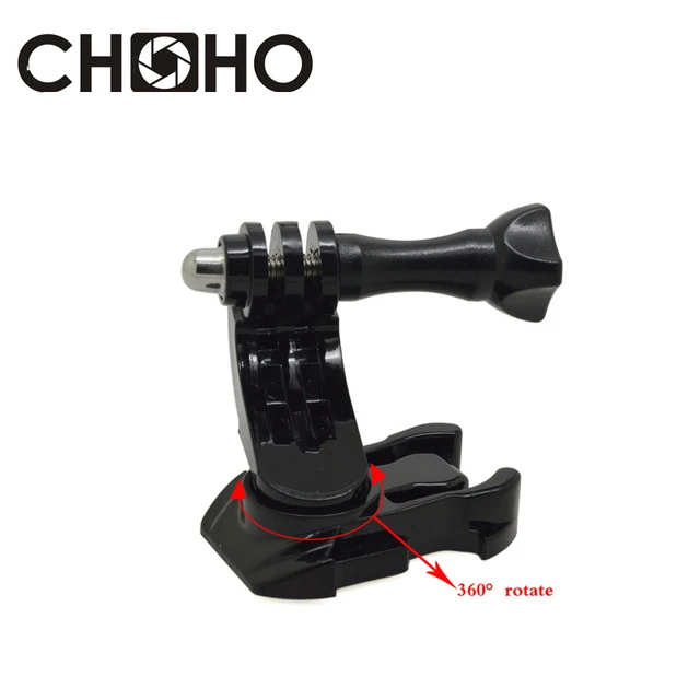 J Hook Adapter Mount 360 Degree Rotate Quick Release For GoPro Hero 5 6 4 3+ SJCAM SJ5000 SJ4000 Xiaomi yi II 4k Accessories