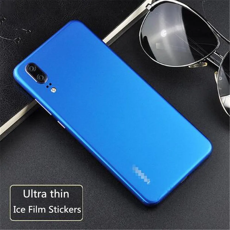 

Ice Surface For Huawei Mate 20 Pro Ultra Thin Decorative Film PVC Phone Skin Sticker For Huawei P20 Protective Cover Back Film