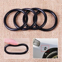 CITALL 4pcs Bumper Fender Quick Release Fastener Replacement Rubber O-Ring Band Kit For Audi Lexus Chevrolet Kia Hyundai Renault