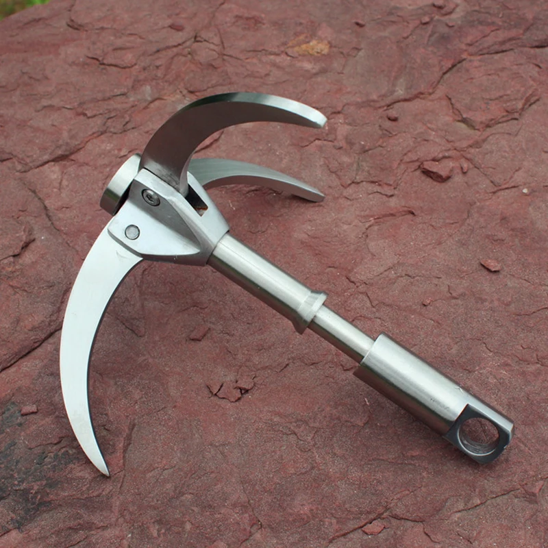 

The new fully automatic hook hook field survival hook flying claw claws climb claw survival fly claw outdoor climbing hook