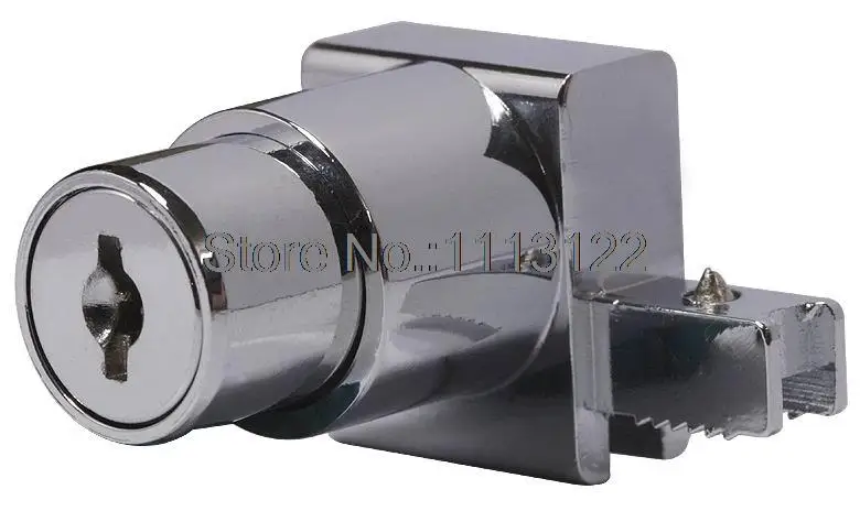 Cabinet Glass Door Locks Jewelry Showcase Sliding Glass Showcase