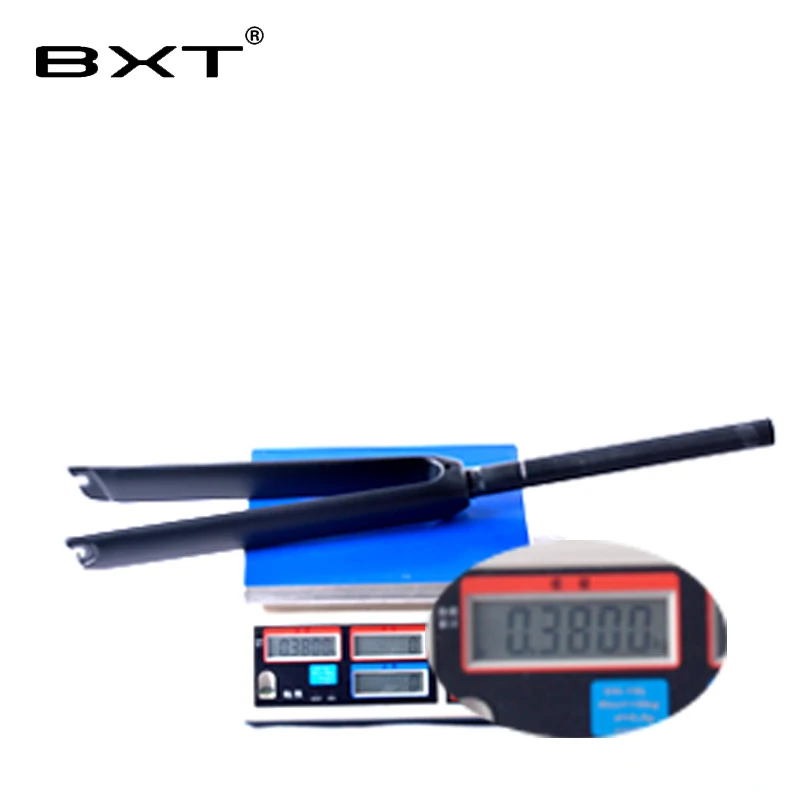 BXT carbon road Bike fork полностью углеродное волокно 700 * 23C 1 1/8 в тормоза UD черные