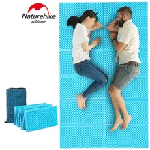 Naturehike коврик для сна Сверхлегкий влагостойкий складной коврик для путешествий Открытый Кемпинг пляж 2 человек туристический матрас одеяло
