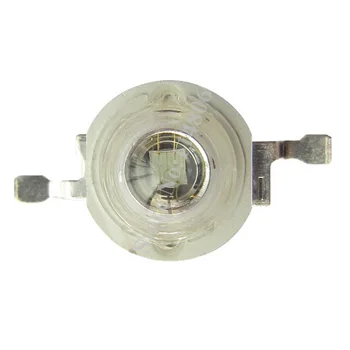 

100pcs 1W 3.6V 300mA Blue 460nm LED Bead diodes light Part For Plant Growing