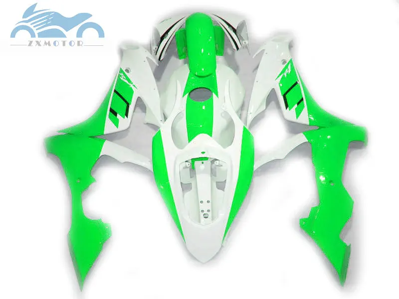 Обновленные комплекты обтекателей для YAMAHA 2004 2006 YZFR1 04 05 06 YZF R1 зеленый белый