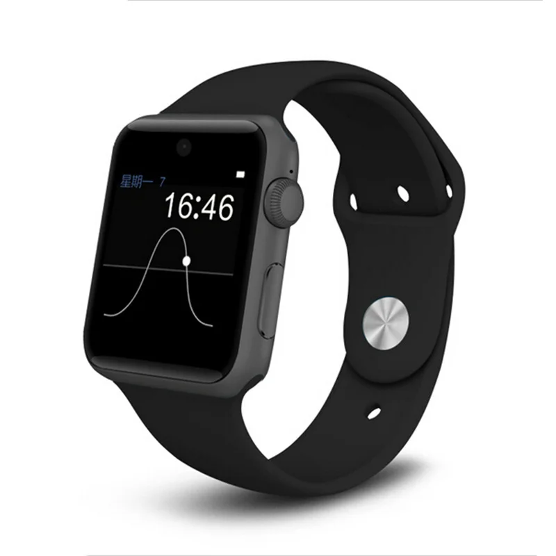 black Умные часы с Bluetooth для apple watch, умные часы для мужчин, смартфон DM09 IWO 1:1 reloj inteligente hombre для дропшиппинга - Цвет: black