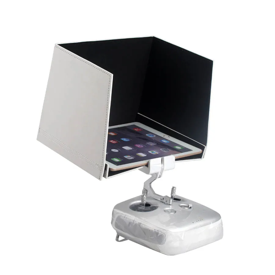 

9.7" DJI Phantom 4/3 Controller FPV Monitor Sun Hood Inspire 1 Remote Contorl Sunshade Hood for IPad Air/Air 2/9.7" Tablet White