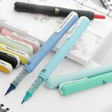 Japan Kuretake COCOIRO Calligraphy Pen Refill Brush Pen Filling Creative Student stationery Supplies Marker Pen