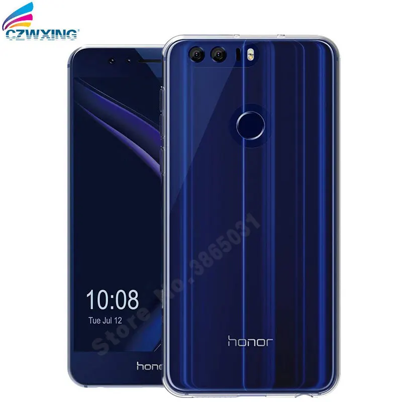 Huawei Honor 8 FRD-L19 FRD-L09 FRD-AL10 силиконовый прозрачный футляр из ТПУ чехол для телефона для huawei Honor8 FRD L19 L09 AL10 задняя крышка