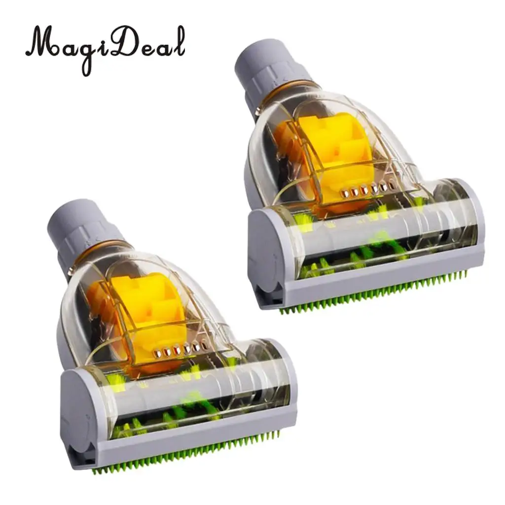 Pack of 2 Universal Vacuum Turbo Floor Brush Cyclone Brushes Pet Hair