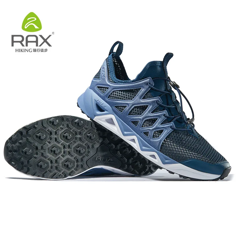 RAX Для мужчин треккинговые ботинки Для мужчин Быстросохнущие кроссовки дышащие спортивные Спортивная обувь Для мужчин треккинг быстрое высыхание водонепроницаемая обувь Открытый Для мужчин S Треккинговые ботинки