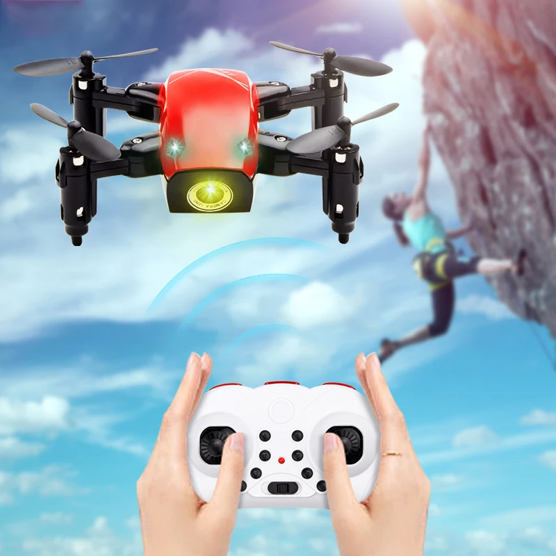 S9 S9HW Mini RC Drones With Camera HD Foldable RC font b Quadcopter b font Altitude