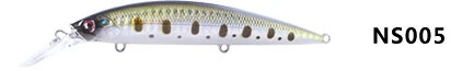 NOEBY NBL9448 Minnow 110 мм 40 г тонущий 0,2-2,5 м пластиковая приманка Мягкая приманка Peche Leurres Dur Souples рыболовные приманки Wobler Na Ryby - Цвет: NS005