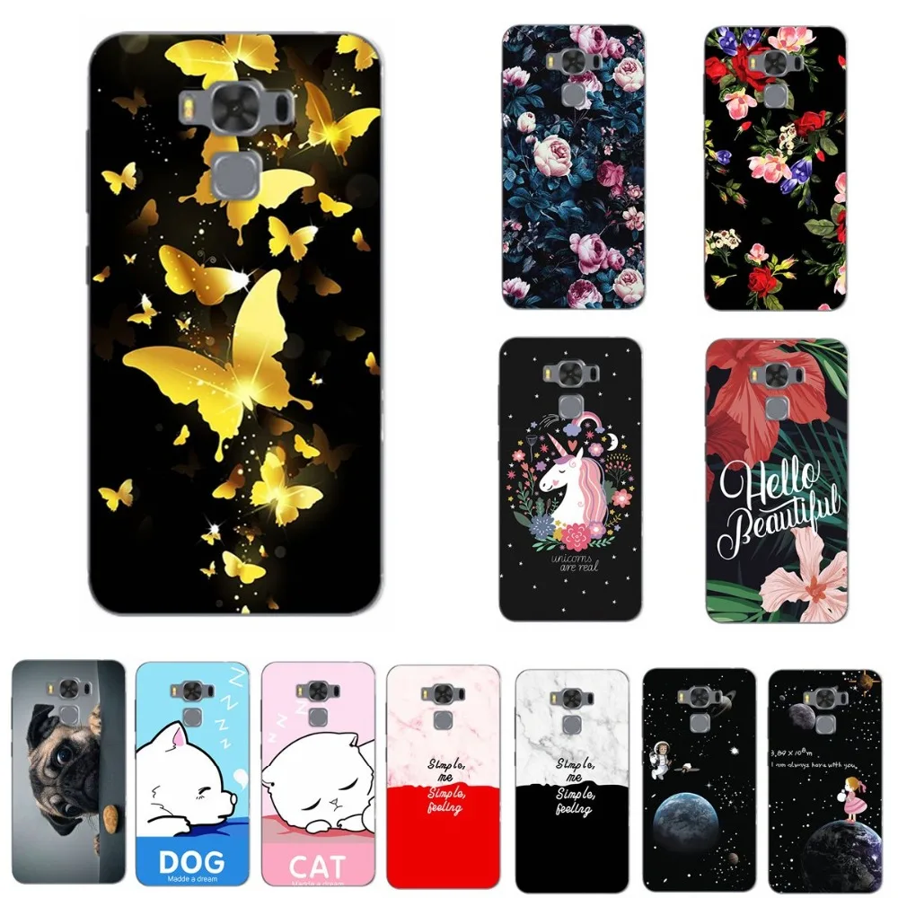 

Lovers Printed Phone Case For ASUS Zenfone 3 MAX ZC553KL Case Chic Back Cover Coque For ASUS Zenfone 3 MAX ZC553KL 5.5''