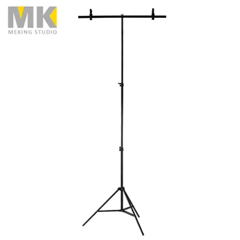 

80CM Background Photography Backdrop Background Aluminum Tripod Stand Holder With Cross Bar Clip