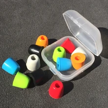 10 шт/5 пар пены памяти в уши амбушюры для наушников для JVC губки ушные чашки бутоны Чехлы наушники гарнитура бутон советы наушники