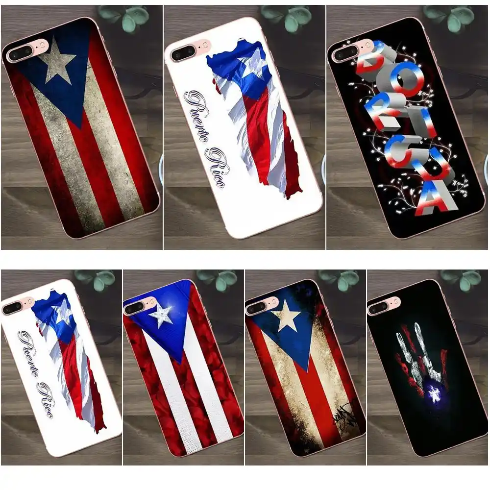 Bixedx Puerto Rico Flag Soft Top Selling For Apple Iphone 4 4s 5