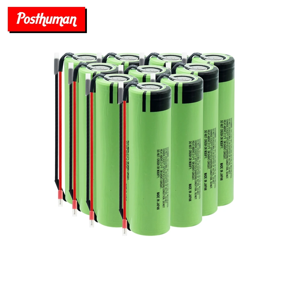 Высокая утечка 20A NCR 18650 литиевая батарея 3400mAh перезаряжаемая электронная сигарета ток разряда+ DIY Linie для фонарика