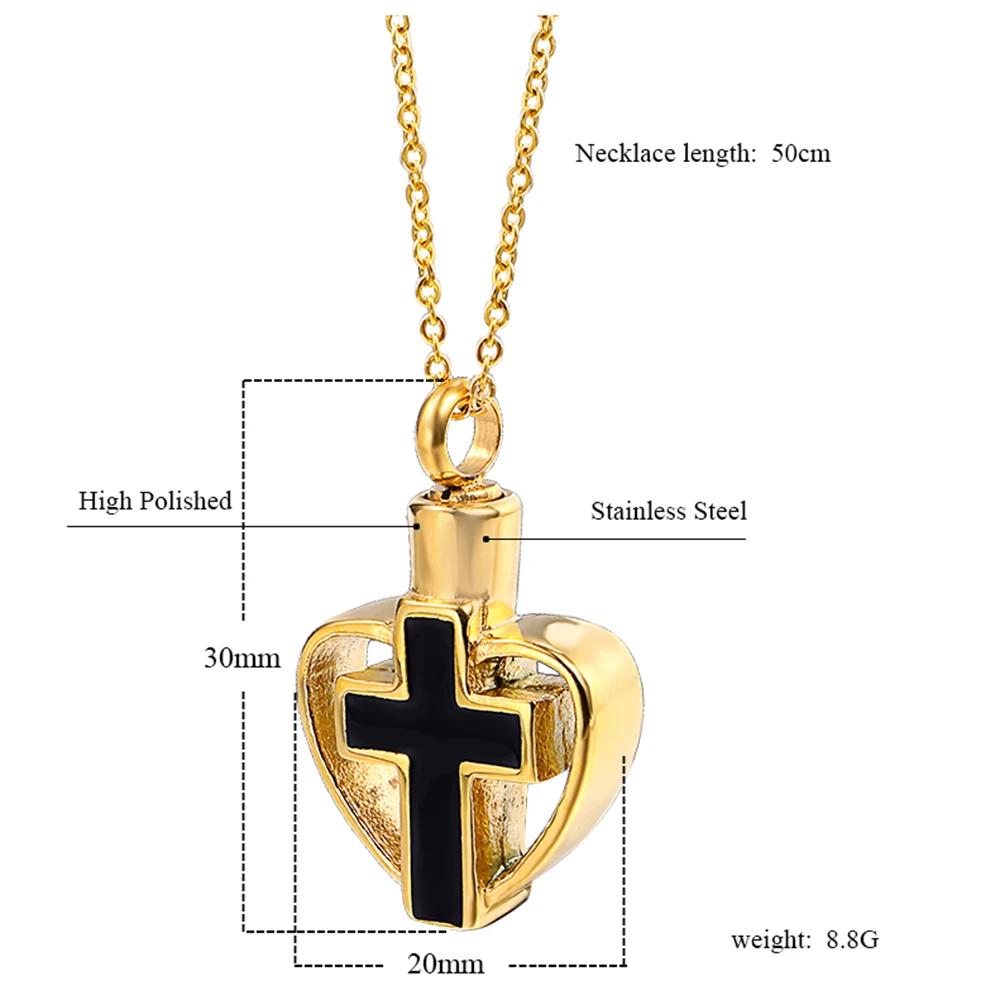 ZP-CJ004 heart urn necklace (1)