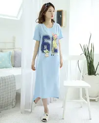 Бесплатная Shipping2016 новый летний стиль ночная рубашка Пижама женская одежда для сна женская ночная одежда AZ778