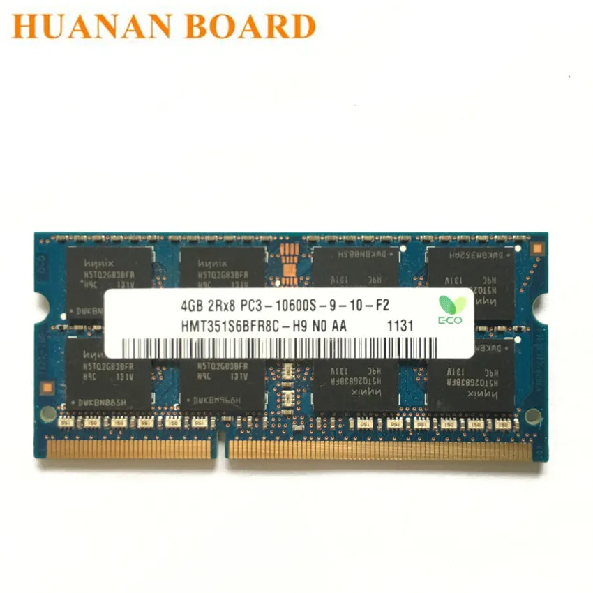 

Free Shipping 4GB 2Rx8 PC3 10600S DDR3 4G 1333Mhz Laptop Memory Notebook Module SODIMM RAM SK hynix chipset