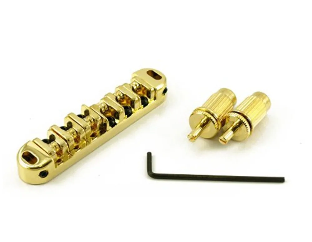 Set Locking Tune o matic Guitar Bridge Roller Saddle for Electric