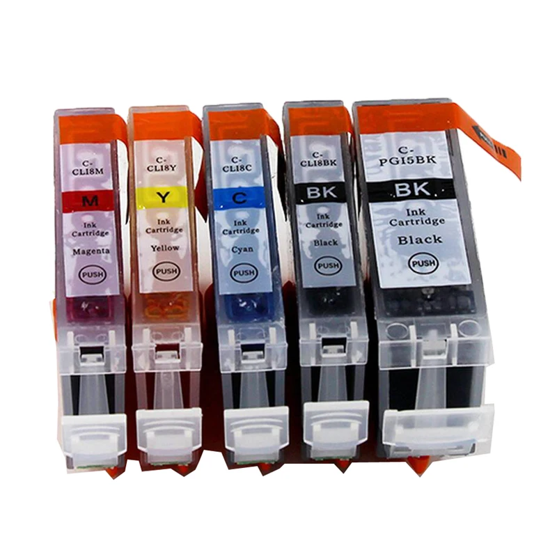 PGI 5BK CLI 8BK CLI 8C CLI 8M CLI 8Y Print Cartridge For Canon MP610 