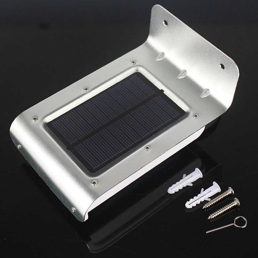 

High Quality 16 LED Solar Powered Light Sound Motion Sensor Garden Outdoor Waterproof Wall Lamps Spotlight