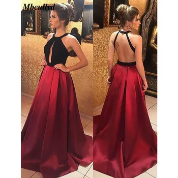 

Long Bridesmaid Dresses For Women Wholesale Price Luxury Satin Backless Wedding Guest Maid Of Honor Dress Girls Pageant Gowns