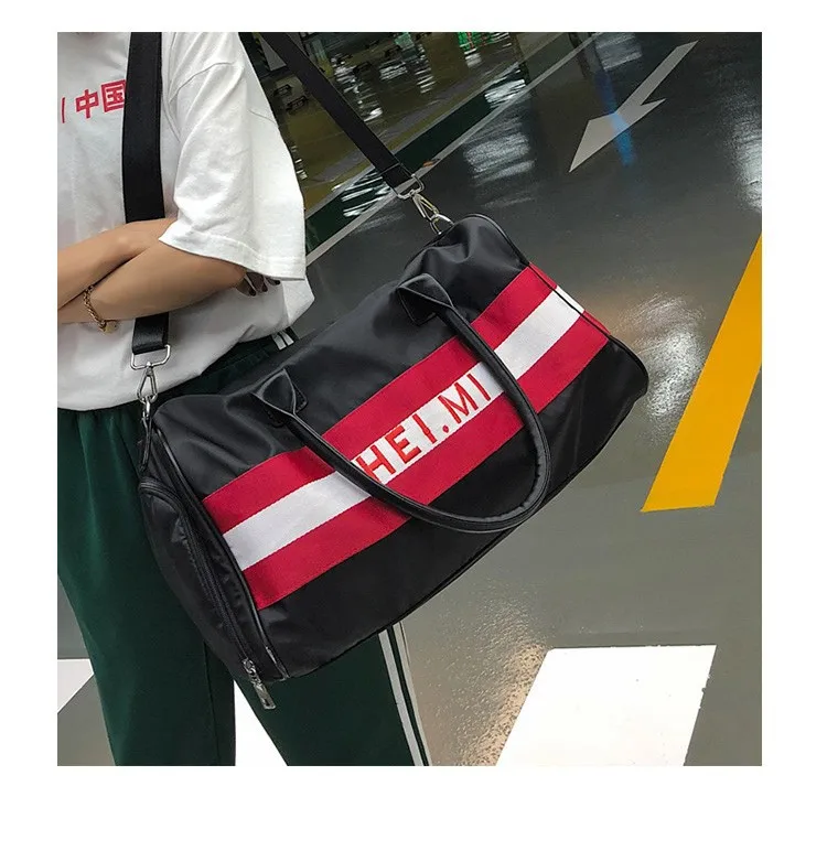 

Fashion Man's Independent Shoe Short Travel Bag Female Portable Luggage Large Capacity Light Travel Bag Sports Training Gym Bag