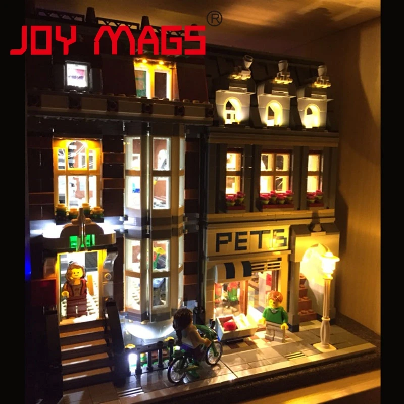JOY MAGS Light Up Kit Led Building Blocks Kit For Creator Pet Shop Compatible With Lego