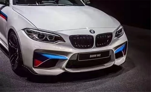 MP стиль карбоновые наборы для тела для BMW M2 передняя губа задняя губа передний угол боковой угол спортивный гоночный тюнинг